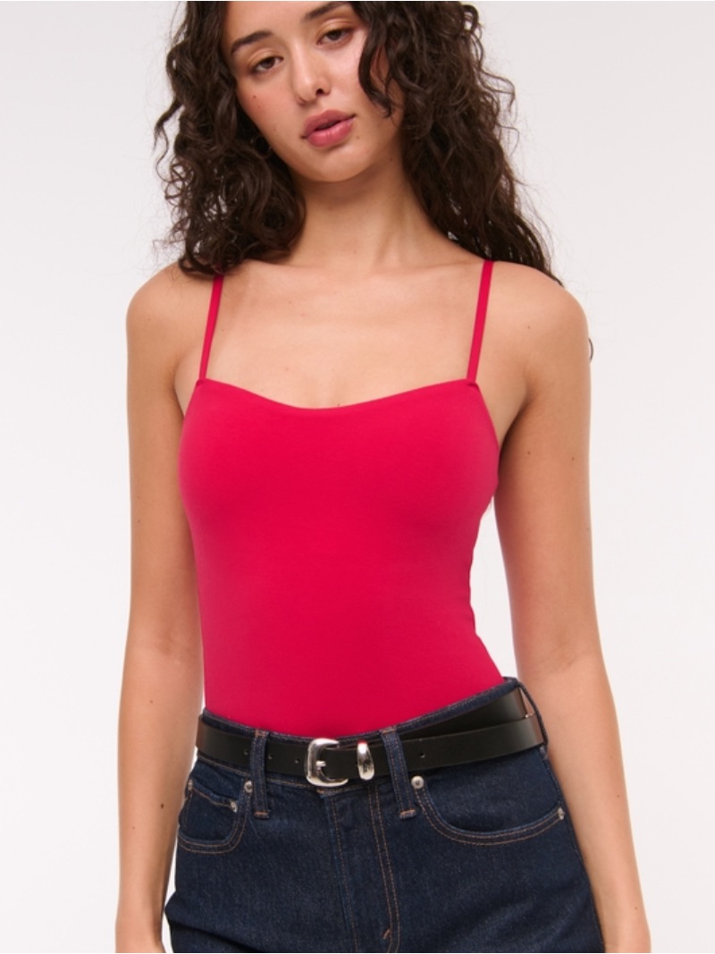 Abercrombie & Fitch Hot Pink Slim Camisole